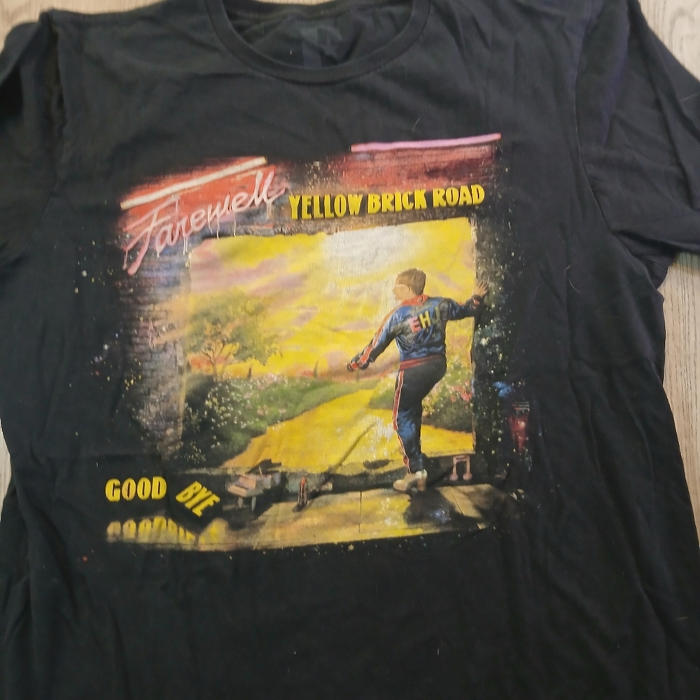 Elton John Band Shirt T Graphic Shirt Large